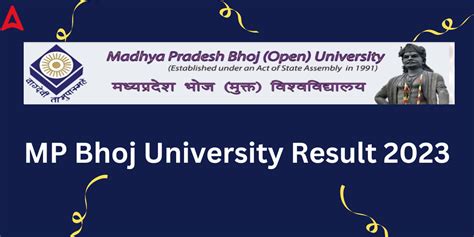bsc bhoj result|MP Bhoj University Result 2023, MPBOU BA BCom BSc 1st 2nd .